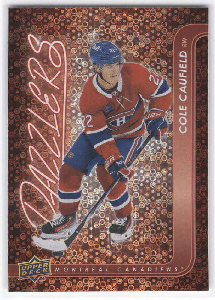 2024-25 Upper Deck Series 2 Dazzlers Dz-85 Cole Caufield