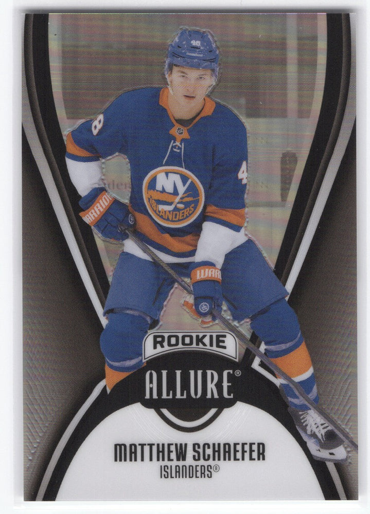 2025-26 Upper Deck Allure Black Rainbow Rookie Ar-Ms Rookie Rc Matthew Schaefer