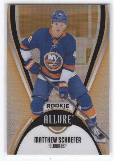 2025-26 Upper Deck Allure Orange Slice Rookie Ar-Ms Rookie Rc Matthew Schaefer