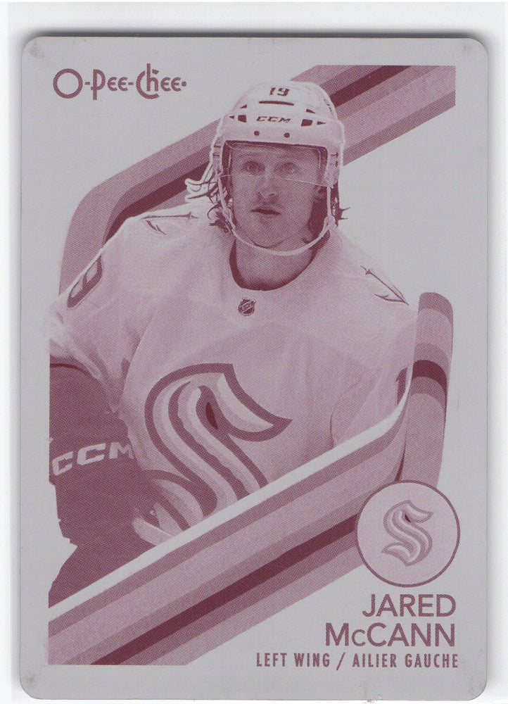 2023-24 Upper Deck O-Pee-Chee Printing Plate - Magenta #172 Jared Mccann /1