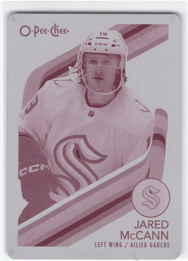 2023-24 Upper Deck O-Pee-Chee Printing Plate - Magenta #172 Jared Mccann /1
