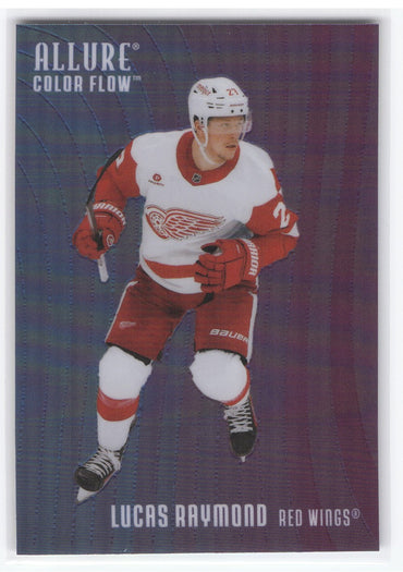 2025-26 Upper Deck Allure Blue Purple Lucas Raymond Lucas Raymond