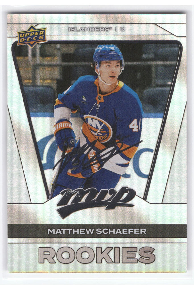2024-25 Upper Deck Mvp Hockey Silver Script Rookie #275 Rookie Rc Matthew Schaefer
