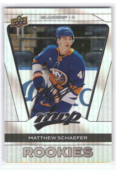 2024-25 Upper Deck Mvp Hockey Silver Script Rookie #275 Rookie Rc Matthew Schaefer