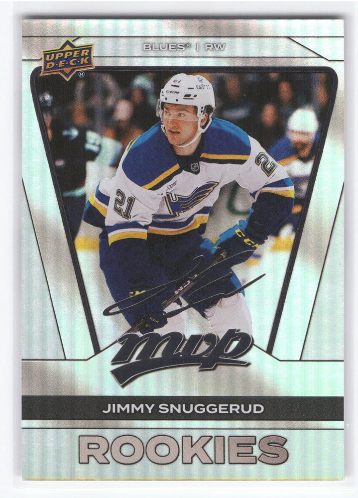 2025-26 Upper Deck Mvp Hockey Silver Script Rookie #258 Rookie Rc Jimmy Snuggerud