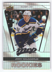 2025-26 Upper Deck Mvp Hockey Silver Script Rookie #258 Rookie Rc Jimmy Snuggerud