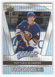 2024-25 Upper Deck Mvp Hockey Rookie #275 Rookie Rc Matthew Schaefer