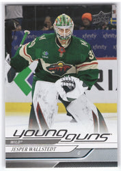 2024-25 Upper Deck Series 1 Young Guns #202 Rookie Rc Jesper Wallstedt