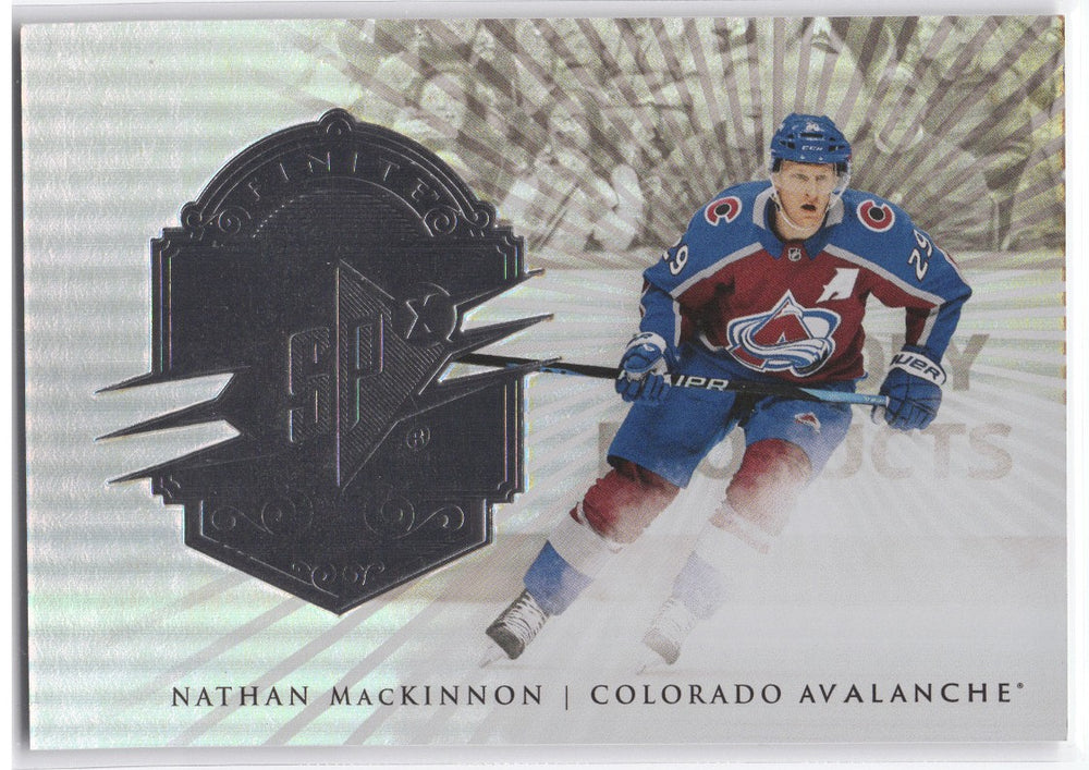 2024-25 Upper Deck Spx Finite F-4 Nathan Mackinnon /299