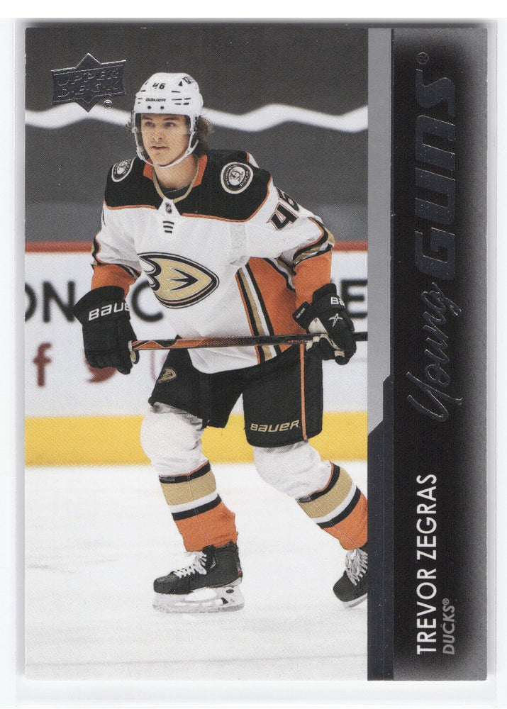 2021-22 Upper Deck Series 1 Young Guns #232 Rookie Rc Trevor Zegras