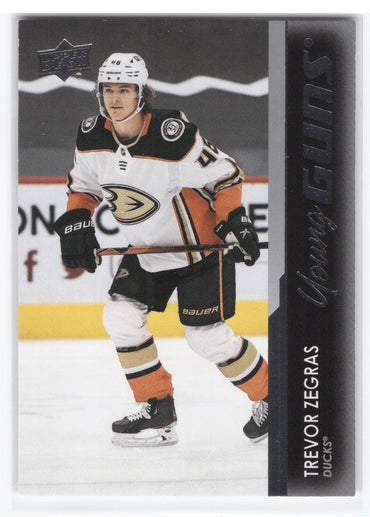 2021-22 Upper Deck Series 1 Young Guns #232 Rookie Rc Trevor Zegras