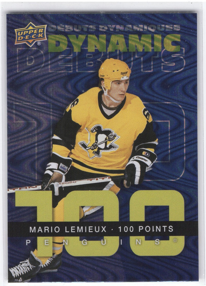 2025-26 Upper Deck Tim Hortons Collectors Series Dynamic Debuts Dd-2 Mario Lemieux