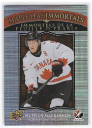 2025-26 Upper Deck Tim Hortons Collectors Series Maple Leaf Immortals Ml-2 Nathan Mackinnon