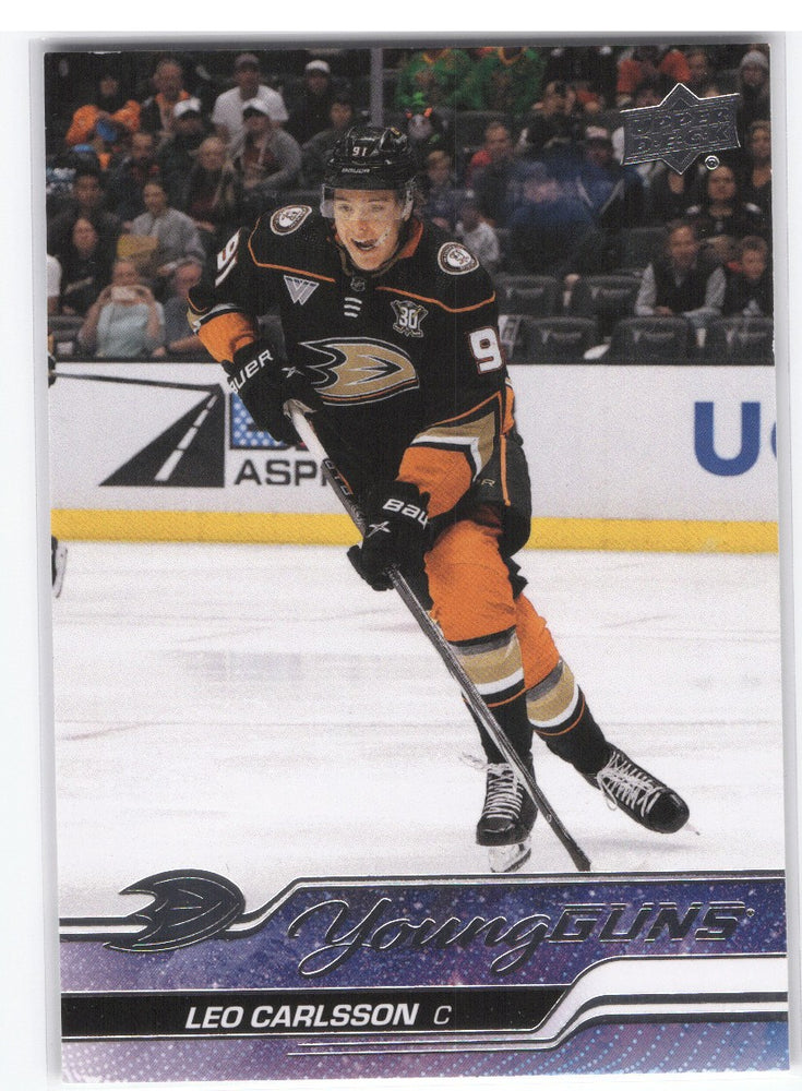 2023-24 Upper Deck Series 2 Young Guns #468 Rookie Rc Leo Carlsson