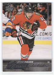 2015-16 Upper Deck Series 1 Young Guns #221 Rookie Rc Artemi Panarin