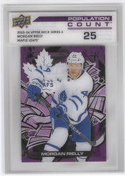 2025-26 Upper Deck Series 2 Population Count 25 Morgan Rielly
