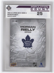 2025-26 Upper Deck Series 2 Population Count 25 Morgan Rielly
