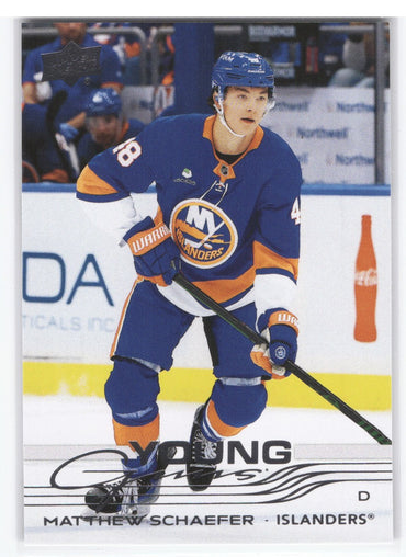 2025-26 Upper Deck Series 2 Young Guns #451 Rookie Rc Matthew Schaefer