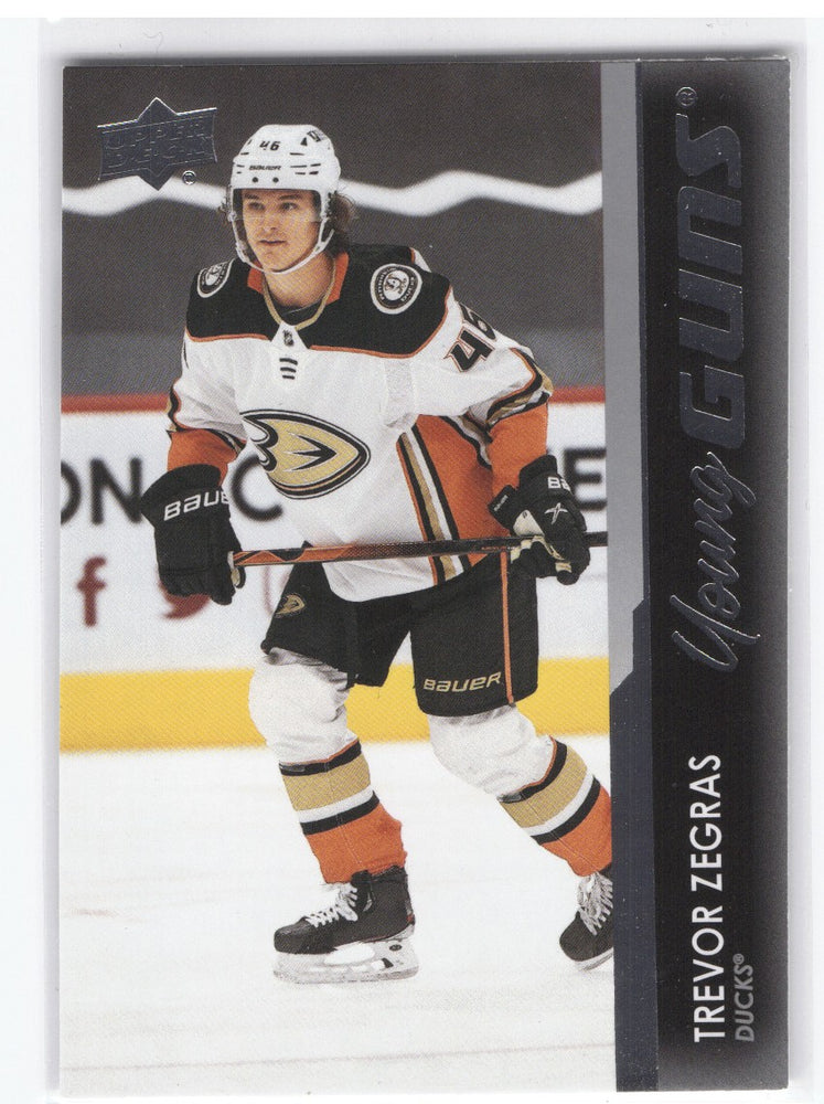 2021-22 Upper Deck Series 1 Young Guns #232 Rookie Rc Trevor Zegras