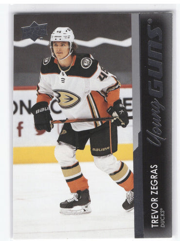 2021-22 Upper Deck Series 1 Young Guns #232 Rookie Rc Trevor Zegras