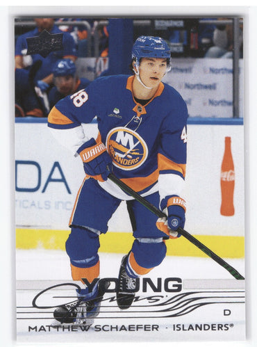 2025-26 Upper Deck Series 2 Young Guns #451 Rookie Rc Matthew Schaefer