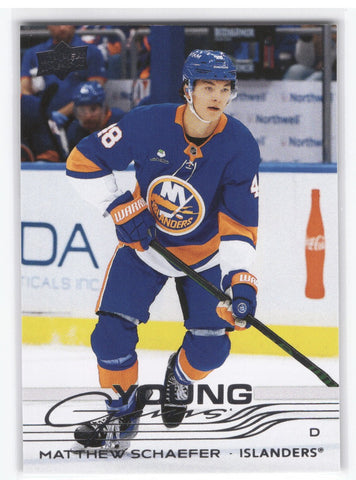 2025-26 Upper Deck Series 2 Young Guns #451 Rookie Rc Matthew Schaefer