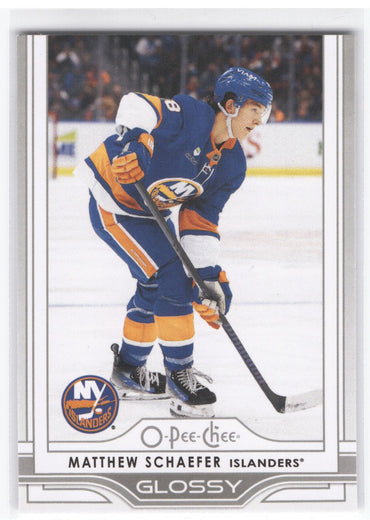 2025-26 Upper Deck Series 2 Glossy Og-28 Rookie Rc Matthew Schaefer