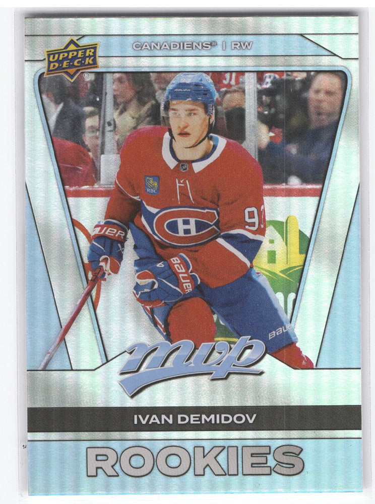 2025-26 Upper Deck Mvp Hockey Silver Collection #233 Rookie Rc Ivan Demidov