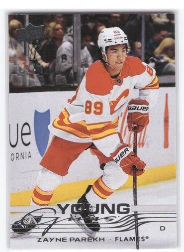 2025-26 Upper Deck Series 1 Young Guns #236 Rookie Rc Zayne Parekh