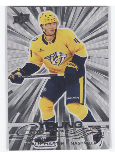 2025-26 Upper Deck Series 2 Young Guns Outburst #460 Rookie Rc Brady Martin