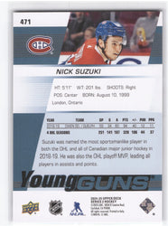2024-25 Upper Deck Series 2 Young Guns Renewed #471 Nick Suzuki