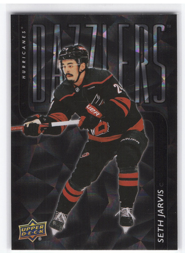 2025-26 Upper Deck Series 2 Dazzlers (Black) Dz-51 Seth Jarvis