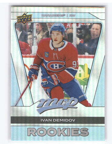 2025-26 Upper Deck Mvp Hockey Silver Collection #233 Rookie Rc Ivan Demidov