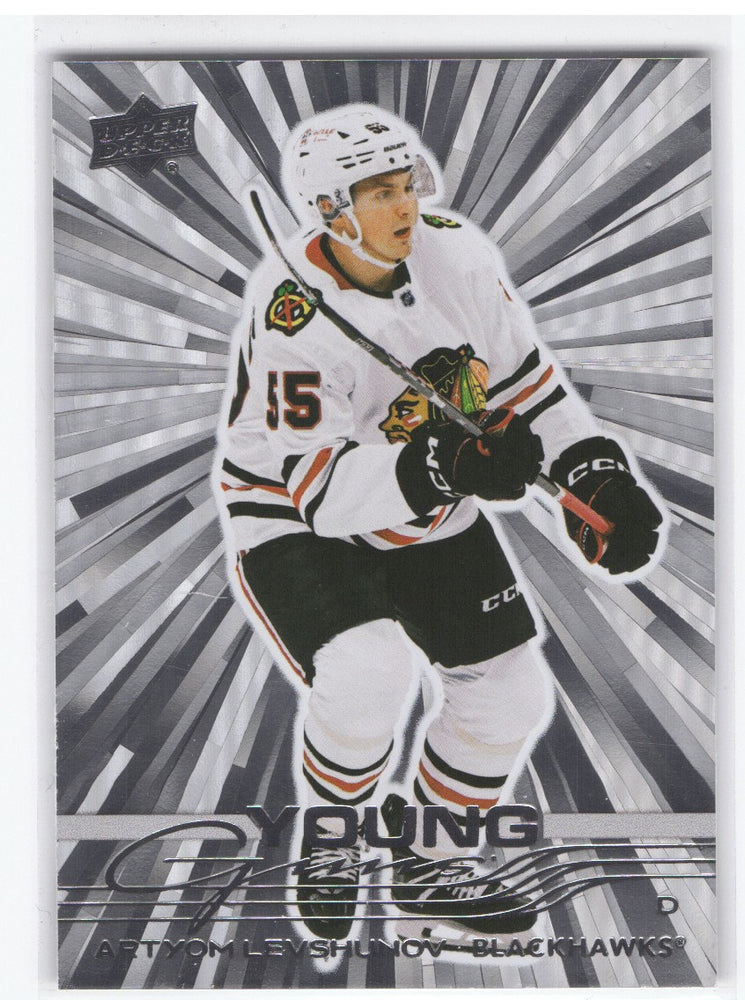 2025-26 Upper Deck Series 1 Young Guns Outburst #201 Rookie Rc Artyom Levshunov