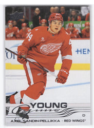 2025-26 Upper Deck Series 2 Young Guns #484 Rookie Rc Axel Sandin-Pellikka