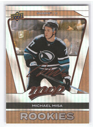 2025-26 Upper Deck Mvp Hockey Copper Script #271 Rookie Rc Michael Misa