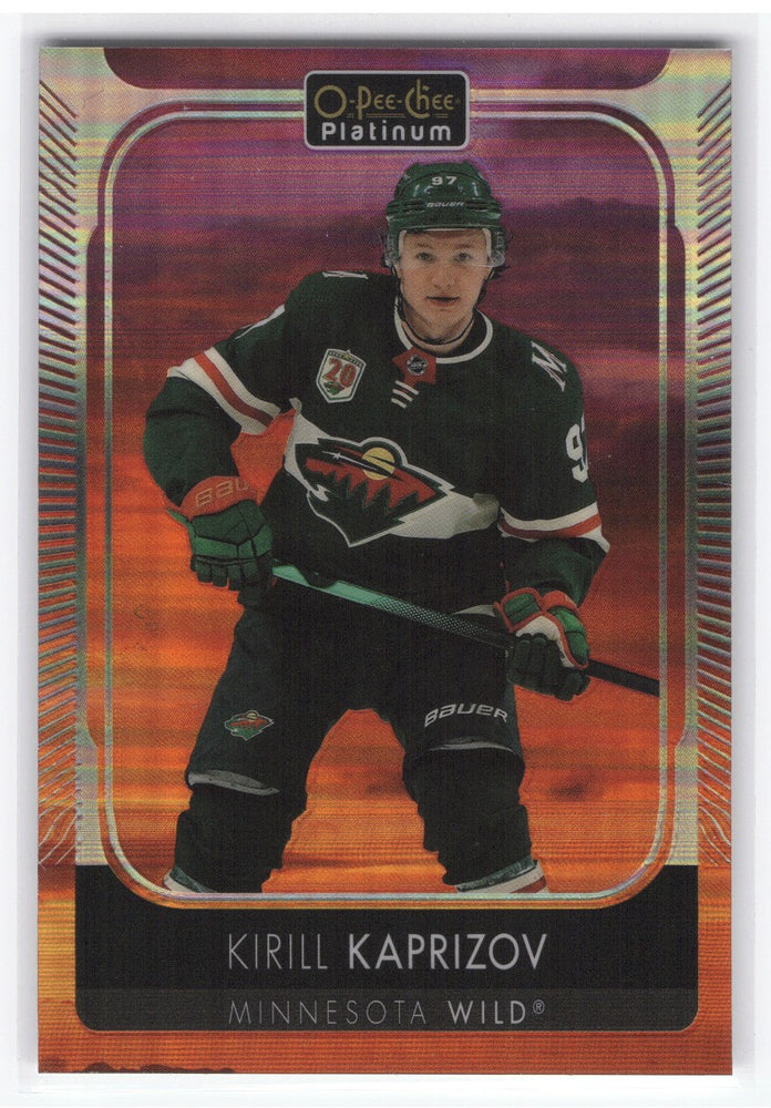 2021-22 Upper Deck O-Pee-Chee Platinum Sunset #4 Kirill Kaprizov