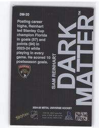 2024-25 Skybox Metal Universe Dark Matter Dm-20 Sam Reinhart