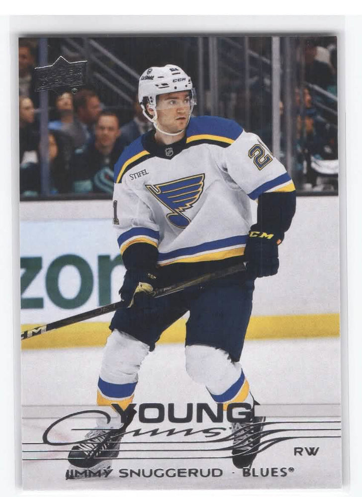 2025-26 Upper Deck Series 1 Young Guns #207 Rookie Rc Jimmy Snuggerud