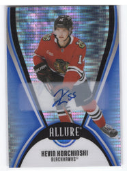 2025-26 Upper Deck Allure Blue Line Auto #90 Auto Kevin Korchinski /35