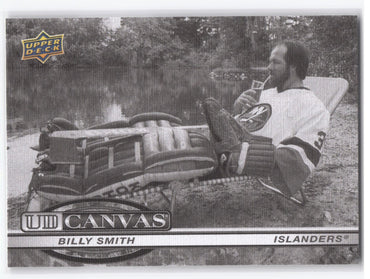 2025-26 Upper Deck Series 2 Ud Canvas Black And White C-244 Billy Smith