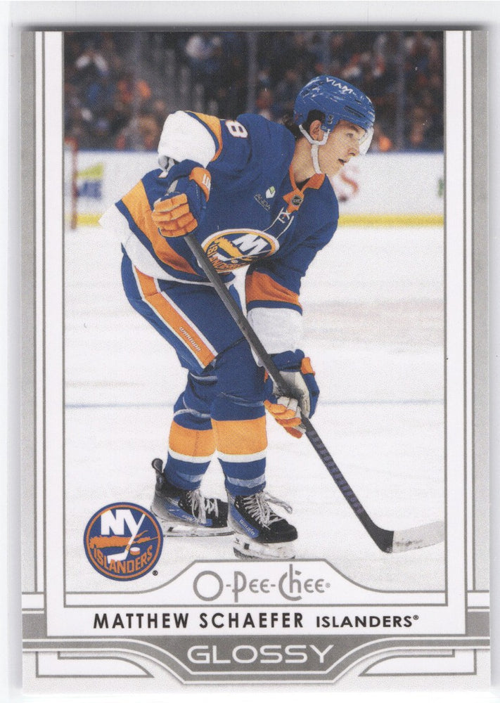 2025-26 Upper Deck Series 2 Glossy Og-28 Rookie Rc Matthew Schaefer