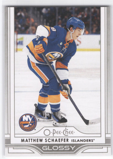 2025-26 Upper Deck Series 2 Glossy Og-28 Rookie Rc Matthew Schaefer