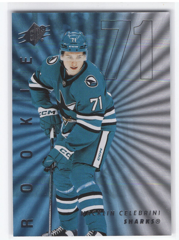 2024-25 Upper Deck Spx Rookie #180 Rookie Rc Macklin Celebrini