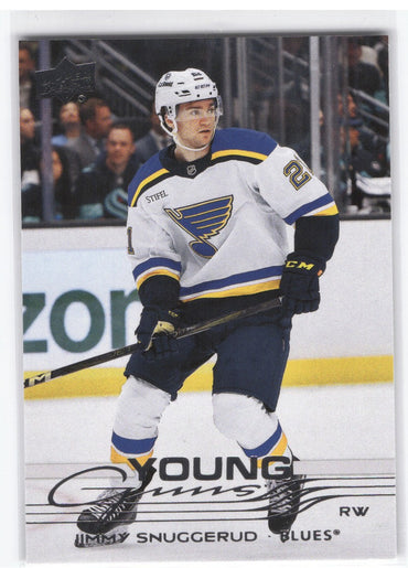 2025-26 Upper Deck Series 2 Young Guns #207 Rookie Rc Jimmy Snuggerud