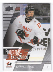 2024 Upper Deck Team Canada Program Of Excellence #150 Macklin Celebrini