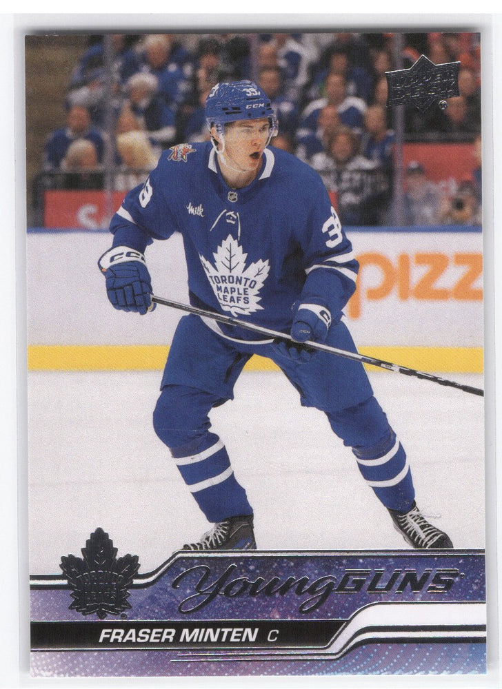 2023-24 Upper Deck Series 2 Young Guns #482 Rookie Rc Fraser Minten