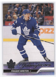 2023-24 Upper Deck Series 2 Young Guns #482 Rookie Rc Fraser Minten