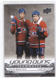 2024-25 Upper Deck Series 2 Young Guns Teammates #497 Rookie Rc Logan Mailloux Lane Hutson