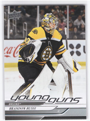2024-25 Upper Deck Series 2 Young Guns #493 Rookie Rc Brandon Bussi